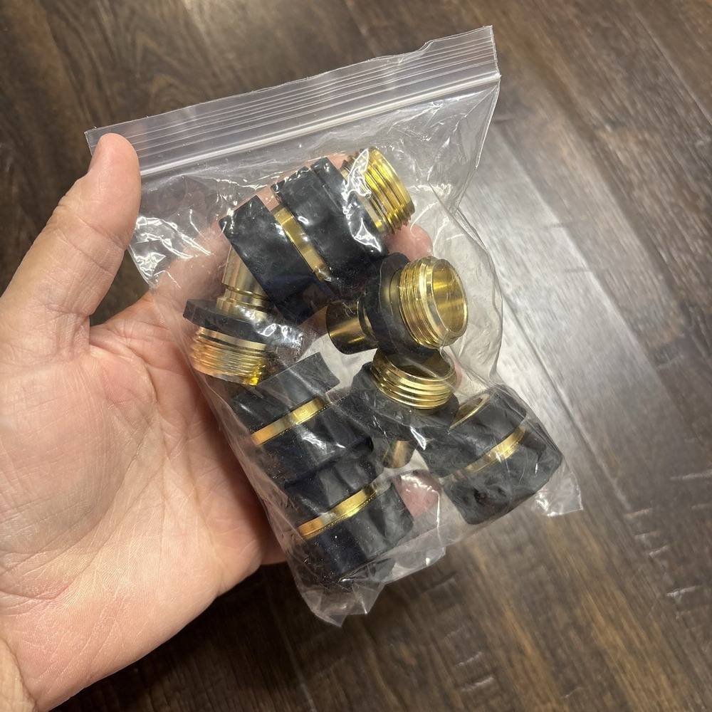 4 Sets  3/4' Garden Hose Quick Connect Water Hose Fit Female Male Connector Set